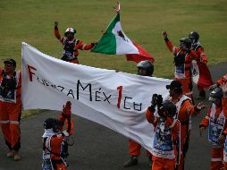 El sismo no afectó la pista del Autódromo Hermanos Rodíguez. AP/ R. Blackwell