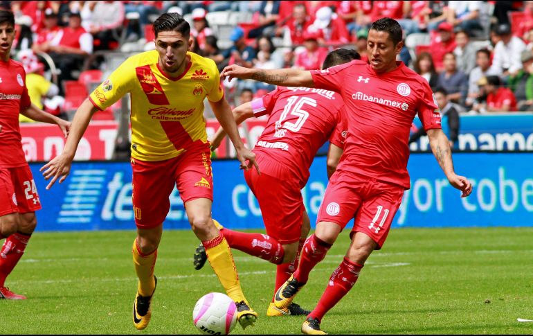 La única anotación de este encuentro disputado fue obra del chileno Diego Valdés. AFP / R. Vázquez