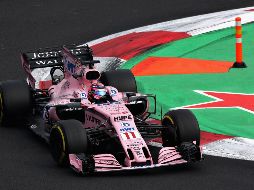 El jalisciense no tuvo un fin de semana sencillo en el Gran Premio de su país. AFP/M. Thompson