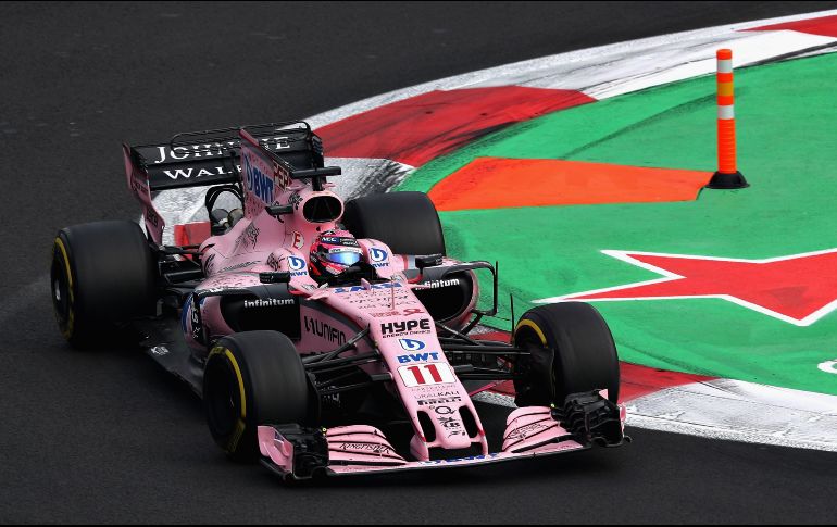 El jalisciense no tuvo un fin de semana sencillo en el Gran Premio de su país. AFP/M. Thompson