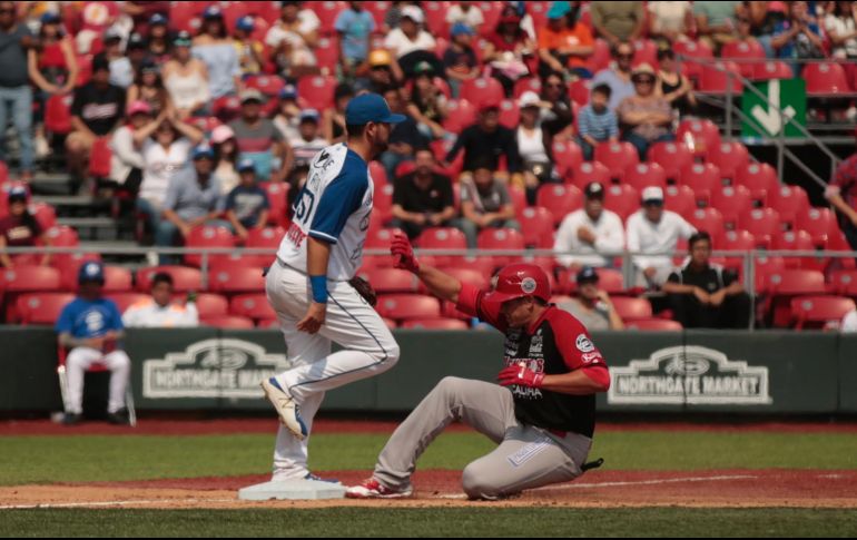 Charros no pudo haber comenzado mejor, sin embargo el abridor Juan Marte echaría a perder el sorprendente arranque de los maderos tapatíos. EL INFORMADOR / F. Atilano