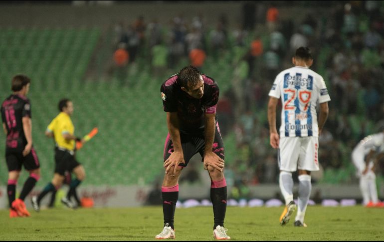 Con el empate, Santos prácticamente dice adiós a toda esperanza de liguilla al quedarse en 16 unidades. MEXSPORT / E. Terrazas