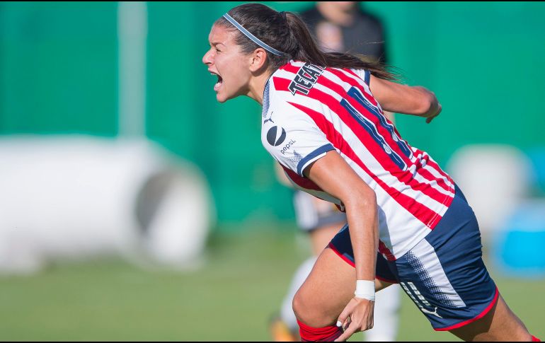 Norma Palafox contribuyó a la goleada de las rojiblancas. MEXSPORT/ARCHIVO