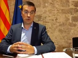 Amadeu Altafaj estuvo al frente de la delegación catalana en Bruselas desde enero de 2015. YOUTUBE/Carles Puigdemont