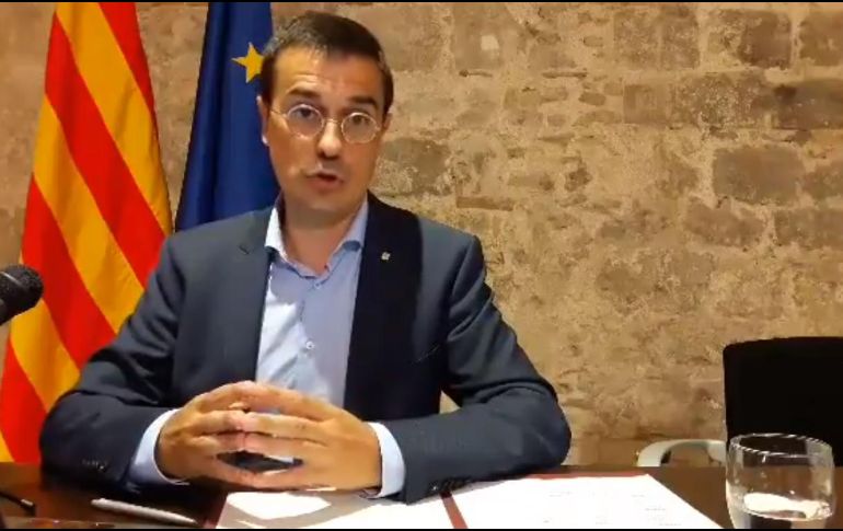 Amadeu Altafaj estuvo al frente de la delegación catalana en Bruselas desde enero de 2015. YOUTUBE/Carles Puigdemont