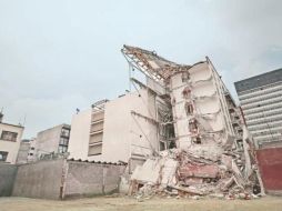El sujeto es corresponsable de obra de un edificio ubicado en la calle Zapata 56, que colapsó el pasado 19 de septiembre. SUN / ARCHIVO