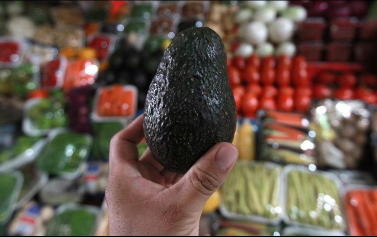 La Profeco informa que en tiendas de autoservicio, el kilo de aguacate bajó 8.09 pesos respecto a la semana pasada. NTX / ARCHIVO