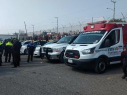 Alrededor de 300 elementos de la policía mexiquense mantienen el control del penal de Chiconautla. TWITTER / @CESC_Edomex