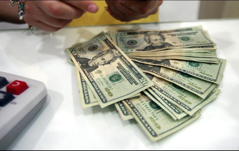 El Banco de México (Banxico) fijó en 19.2188 pesos el tipo de cambio. El Informador / ARCHIVO