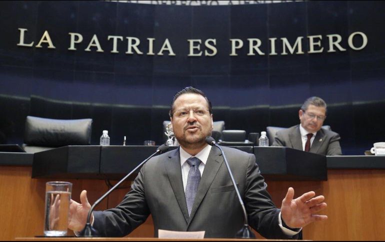 El legislador panista, Fernando Herrera, señaló que el desistimiento del Fiscal debe ser esclarecida por el Senado. TWITTER / @FHerreraAvila