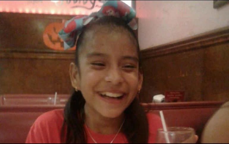 La indocumentada de 10 años ingresó en territorio estadounidense cuando tenía tres meses de edad. ESPECIAL / www.gofundme.com