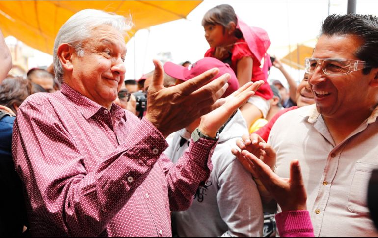 El político tabasqueño destaca en su afán por eliminar el fuero presidencial, no aumentar impuestos, ni la deuda pública. SUN / ARCHIVO