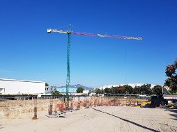 Los trabajadores ya excavaron hasta el límite del sótano dos y realizaron la estabilización del talud de la pared que colinda con las antiguas instalaciones de Obras Públicas. EL INFORMADOR/I. Martínez