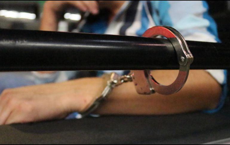 Las autoridades identificaron al detenido como miembro de una corporación policial. ESPECIAL/ ARCHIVO