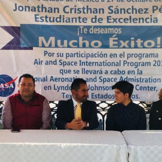 Estudiante mexicano participa en programa de la NASA