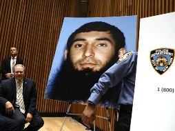 Saipov también está acusado de violencia y destrucción con vehículo. AFP/ S. Platt