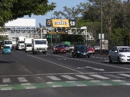 Primero serán cerrados los carriles oriente de Parres Arias, es decir, los que van en sentido del Auditorio Telmex hacia el CUCEA. EL INFORMADOR / ARCHIVO