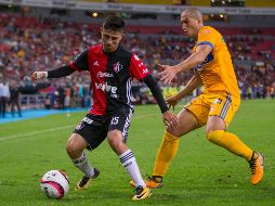 Los rojinegros del Atlas igualaron 1-1 ante los Tigres de la UNAL en partido pendiente de la fecha 8. MEXSPORT / C. Marchena