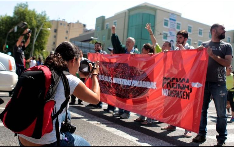 Actualmente, hay 700 periodistas que cuentan con medidas de protección de este organismo. EL INFORMADOR / ARCHIVO