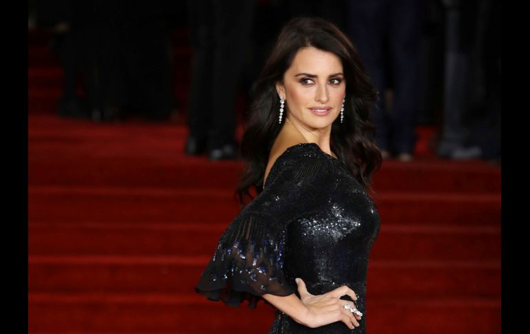 La actriz Penélope Cruz posa a su llegada al estreno de la película 