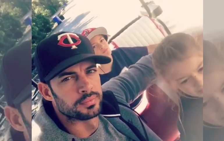 En el video que subió Levy se aprecia que los niños hablan en inglés con él. INSTAGRAM / willevy