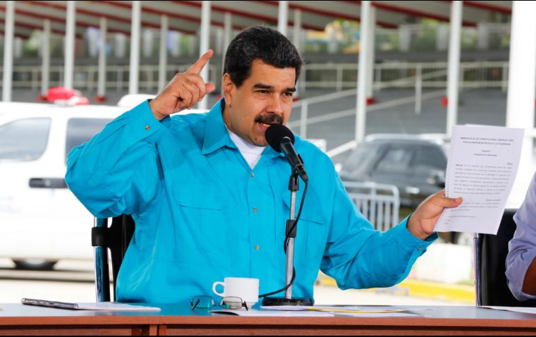 El presidente venezolano ha descartado los temores de los inversionistas sobre posibles problemas de flujo de efectivo de PDVSA. EFE / Prensa Miraflores