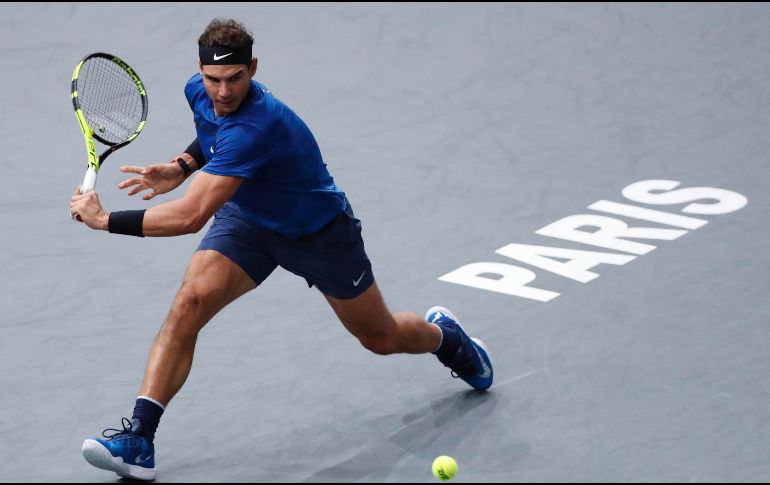 La estrella española es el gran favorito al título en Bercy, en un torneo donde nunca ha sido campeón. FE/I. Langsdon