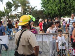 Durante la jornada se reportaron incidentes menores. TWITTER / @UMPCyBZ