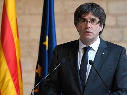 La fiscalía pidió a la Audiencia Nacional en Madrid que emita una orden de detención europea para Puigdemont.  AFP/ L. Gene
