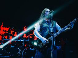 Glen Benton bajista y líder fundador de Deicide. ESPECIAL / @___happymess