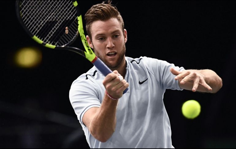 Sock no se dejó influir por el ambiente hostil del pabellón y cimentó una nítida victoria ante un rival que había ganado en cuartos al croata Marin Cilic, quinto del mundo. AFP / C. Simon