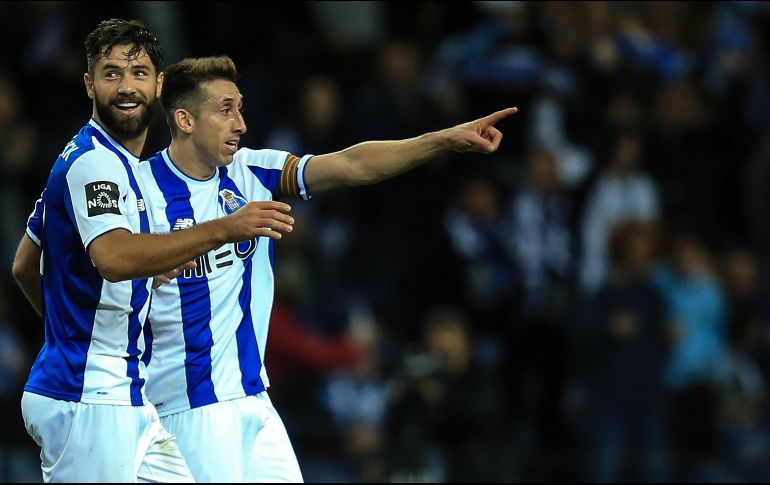 Los Dragones marchan en primer lugar de la Primeira Liga. EFE/M. Araujo