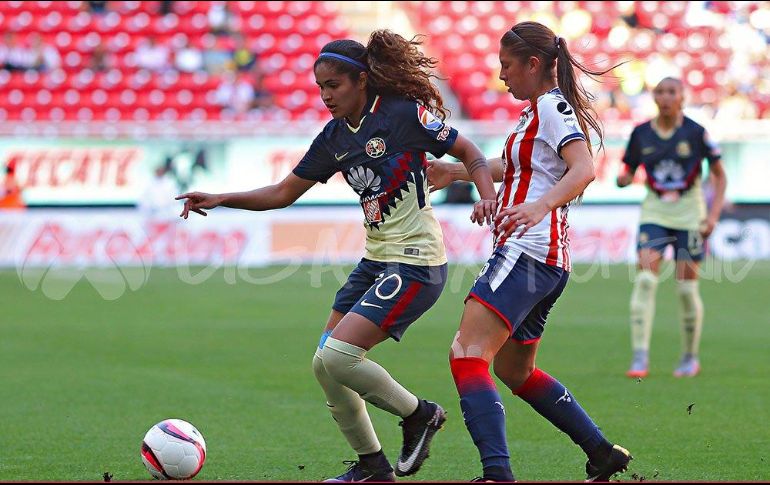 América, líder general de la competencia, visita a Chivas Femenil en busca del boleto a la final del campeonato. TWITTER/@LIGAMXFemenil