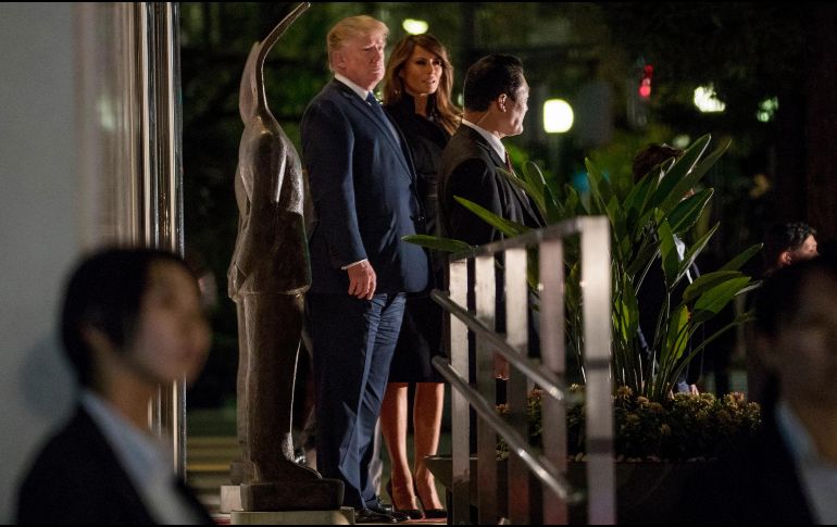 Trump realiza su primera gira presidencial por la región asiática después de mees de tensión entre EU y Corea del Norte. AP / A. Harnik