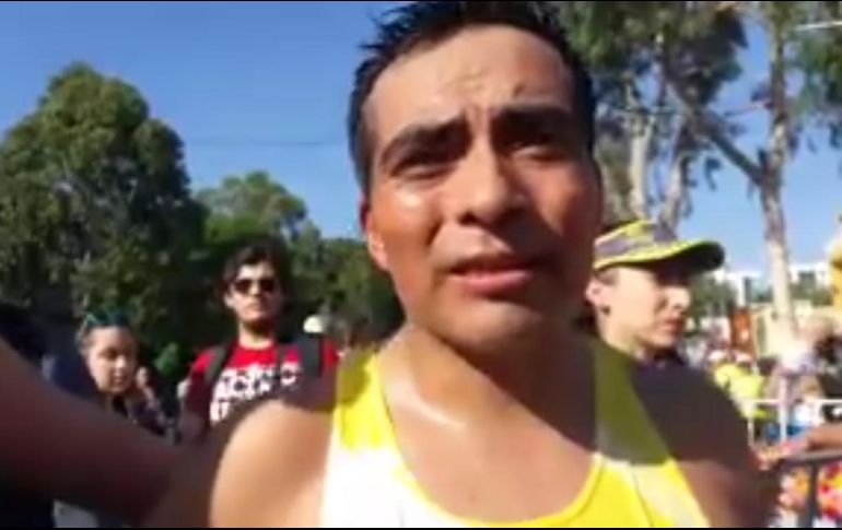 Ahora Carrera Casas se propone correr el maratón de Tequila. TWITTER/@Maraton_GDL
