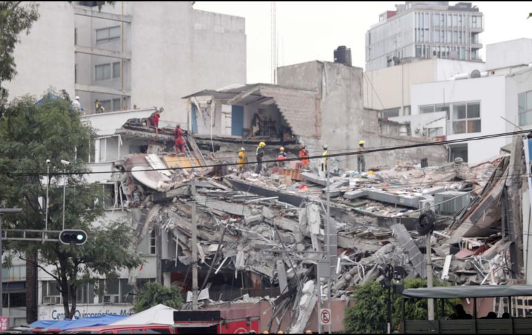 Según cifras oficiales, 49 personas perdieron la vida el 19 de septiembre en Álvaro Obregón 286. SUN/ ARCHIVO