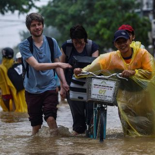 Suben a 47 los muertos por el tifón "Damrey" en Vietnam
