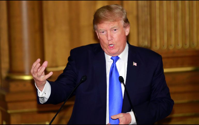 En Japón, el mandatario de Estados Unidos recuerda que Corea del Norte mantiene sus ensayos nucleares. AP / A. Kambayashi