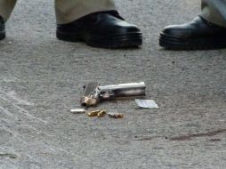 En el lugar se encontraron 14 casquillos de arma de fuego calibre 9 milímetros. EL INFORMADOR / ARCHIVO