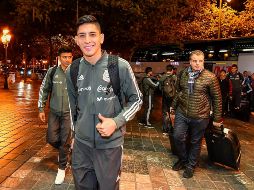 Previa escala en Ámsterdam, Holanda, el conjunto mexicano continuó con su camino por Europa para llegar a la capital belga, donde jugará este viernes. FACEBOOK / Selección Nacional de México