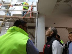 Mancera explicó que un inmueble construido antes de la norma del 85 pudiera tener mayor riesgo que un inmueble que ya está después de la norma. TWITTER / @ManceraMiguelMX