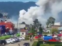Autoridades reportaron que hasta la tarde de este lunes continúa el operativo y las labores de emergencia en la zona del incidente. YOUTUBE / Excelsior
