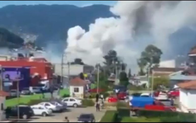 Autoridades reportaron que hasta la tarde de este lunes continúa el operativo y las labores de emergencia en la zona del incidente. YOUTUBE / Excelsior