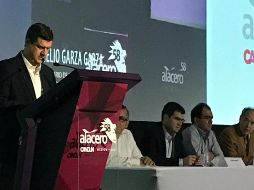 Rogelio Garza Garza inauguró el Congreso Latinoamericano del Acero, Alacero 58. TWITTER / @CANACERO