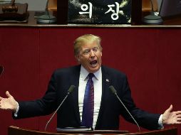 La visita de Trump a Corea del Sur ha estado marcada por el clima de tensión que impera en la península coreana. EFE / C. Sung-Jun