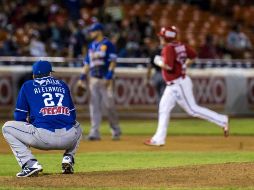 Tyler Alexander, abridor de Jalisco, lanzó seis entradas, recibió seis hits y dio dos ponches. FACEBOOK/CharrosBeisbolOficial