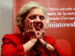 “Me parece que mi comentario solo sirve de distractor inflado de mala fe”, dijo Poniatowska. NTX/ARCHIVO