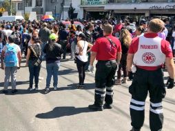 El bloqueo tuvo como propósito exigir que la escuela primaria Toribio Frías regrese a clases. Twitter/ @SUUMA_CDMX