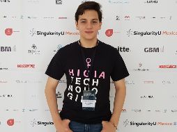 Julián Ríos con apenas 18 años de edad, ya cofundó una empresa, Higia Technologies, con la que revolucionan la innovación en salud a nivel mundial. EL INFORMADOR / A. Gallegos