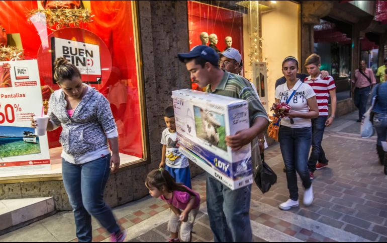 Se prevé que las ventas en ''El Buen Fin'', en su séptima edición, lleguen a 100 mil millones de pesos. EL INFORMADOR / ARCHIVO